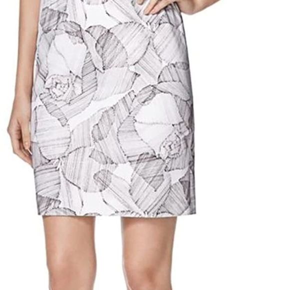 Hugo Boss Abstract Floral Sheath Dress - Picture 2 of 11